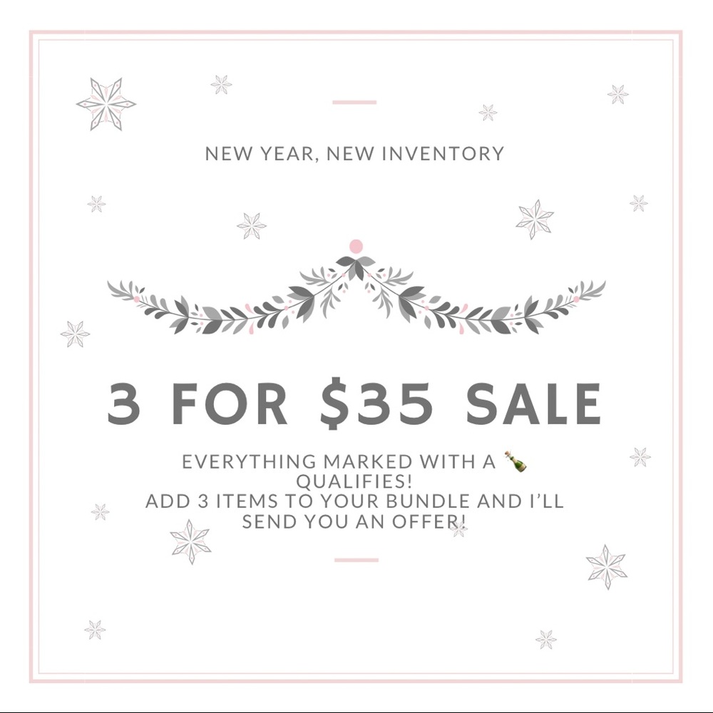 🍾3 FOR $35 SALE🍾